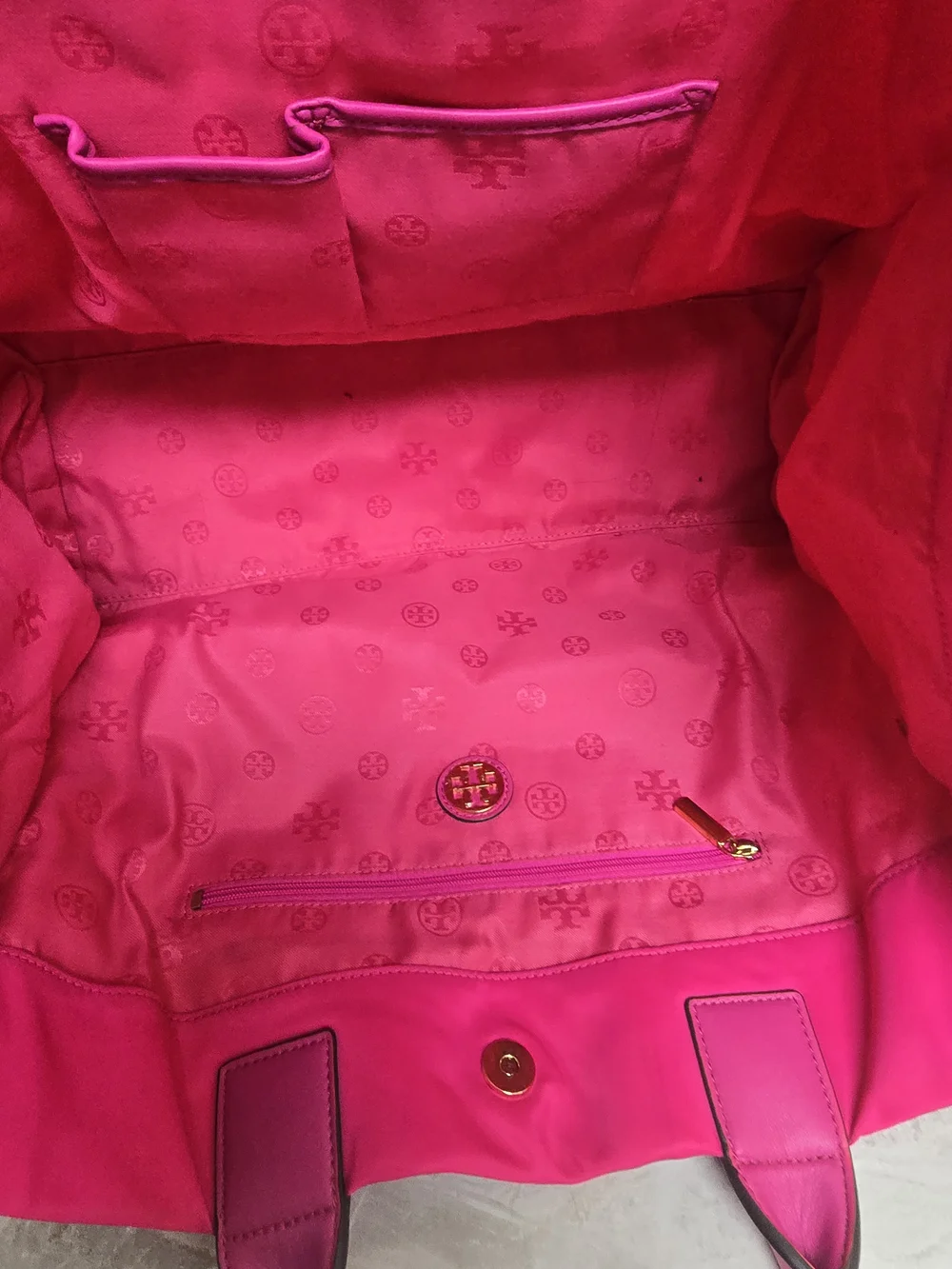 Tory Burch ELLA BIO TOTE Hot Pink